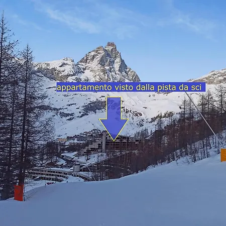 Daire Schuss 1 Cervinia With Balcony- Without Wifi - Cir 0197