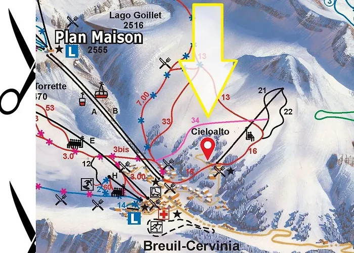 Schuss 1 Cervinia With Balcony- Without Wifi - Cir 0197 Брей-Червінія